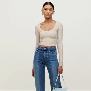 Reformation Paige top